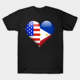 Half American Half Filipino - Gift for Filipino From Philippines T-Shirt